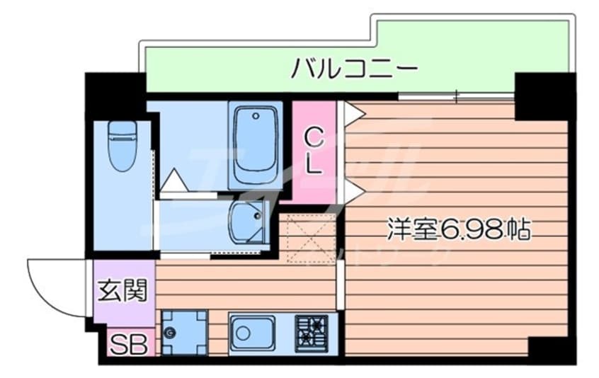間取図 おおさか東線/ＪＲ野江駅 徒歩2分 2階 築3年