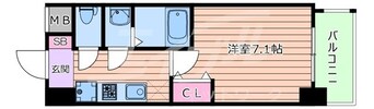 間取図 クレストタップ京橋