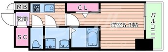 間取図 ファーストフィオーレ京橋ブレイニー