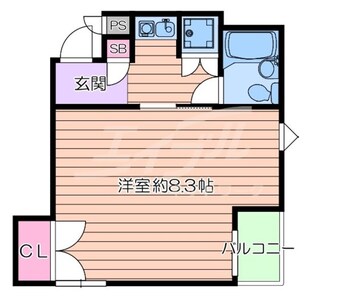 間取図 大阪メトロ谷町線/千林大宮駅 徒歩12分 4階 築28年