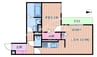 学研都市線<片町線>・JR東西線/放出駅 徒歩11分 3階 築浅 1LDKの間取り