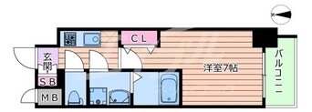 間取図 大阪メトロ谷町線/都島駅 徒歩4分 13階 築1年