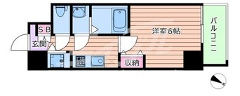 間取図 おおさか東線/城北公園通駅 徒歩6分 8階 築2年