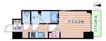 間取図 京阪本線・鴨東線/森小路駅 徒歩9分 8階 築3年