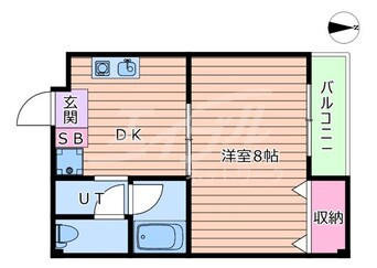 間取図 おおさか東線/放出駅 徒歩2分 3階 築21年