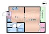 おおさか東線/放出駅 徒歩2分 3階 築21年 1DKの間取り