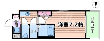 間取図 大阪メトロ長堀鶴見緑地線/蒲生四丁目駅 徒歩5分 8階 築1年