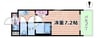大阪メトロ長堀鶴見緑地線/蒲生四丁目駅 徒歩5分 8階 築浅 1Kの間取り