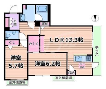 間取図 大阪メトロ長堀鶴見緑地線/鶴見緑地駅 徒歩8分 1階 1年未満