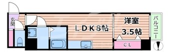 間取図 大阪メトロ今里筋線/新森古市駅 徒歩11分 8階 1年未満