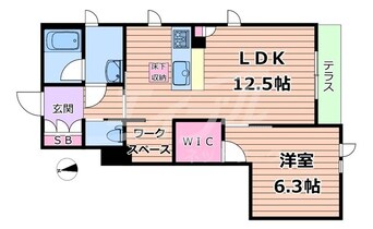 間取図 大阪メトロ谷町線/野江内代駅 徒歩9分 1階 1年未満