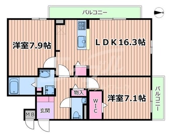 間取図 大阪メトロ谷町線/千林大宮駅 徒歩5分 1階 1年未満