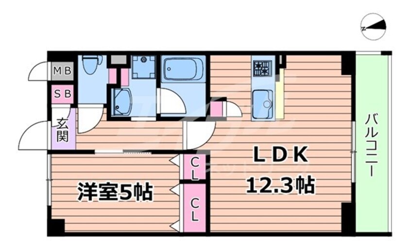 間取図 京阪本線・鴨東線/森小路駅 徒歩8分 1階 1年未満