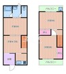 京阪本線・鴨東線/大和田駅 徒歩17分 1階 築59年 3DKの間取り