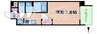 京阪本線・鴨東線/野江駅 徒歩5分 8階 1年未満 1Kの間取り