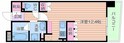 パークアクシス梅田の間取図