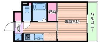 間取図 大阪メトロ谷町線/中崎町駅 徒歩7分 11階 築9年