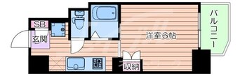 間取図 大阪メトロ谷町線/中崎町駅 徒歩7分 3階 築9年