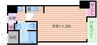 阪急京都線/大阪梅田駅 徒歩10分 10階 築10年 1Rの間取り