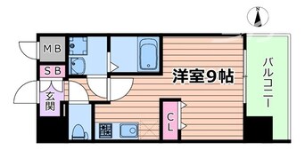 間取図 大阪環状線/福島駅 徒歩8分 4階 1年未満