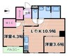 大阪メトロ谷町線/野江内代駅 徒歩8分 3階 1年未満 1LDK+Sの間取り