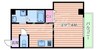 学研都市線<片町線>・JR東西線/放出駅 徒歩5分 3階 1年未満 1Kの間取り