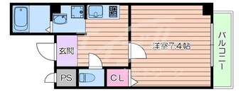 間取図 学研都市線<片町線>・JR東西線/放出駅 徒歩5分 4階 1年未満