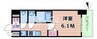 大阪メトロ谷町線/野江内代駅 徒歩8分 10階 1年未満 1Kの間取り