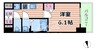 大阪メトロ谷町線/野江内代駅 徒歩8分 10階 1年未満 1Kの間取り