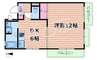 大阪メトロ長堀鶴見緑地線/鶴見緑地駅 徒歩13分 2階 築39年 1DKの間取り