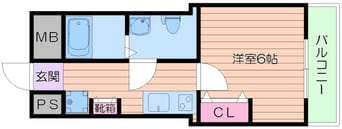 間取図 大阪メトロ堺筋線/北浜駅 徒歩5分 7階 築13年
