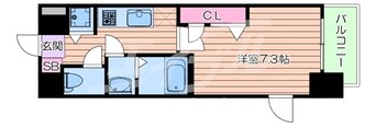 間取図 大阪メトロ堺筋線/北浜駅 徒歩7分 8階 築5年