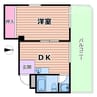 京阪本線・鴨東線/天満橋駅 徒歩6分 7階 築39年 1DKの間取り
