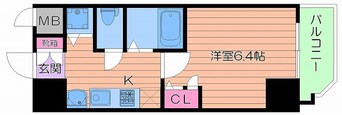 間取図 大阪メトロ中央線/堺筋本町駅 徒歩7分 7階 築14年