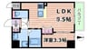 大阪メトロ長堀鶴見緑地線/大阪ビジネスパーク駅 徒歩6分 10階 1年未満 1LDKの間取り