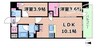 学研都市線<片町線>・JR東西線/大阪天満宮駅 徒歩4分 3階 1年未満 2LDKの間取り