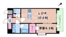 京阪本線・鴨東線/千林駅 徒歩6分 4階 建築中 1LDKの間取り