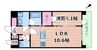 京阪本線・鴨東線/千林駅 徒歩6分 6階 建築中 1LDKの間取り