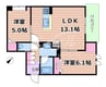 おおさか東線/城北公園通駅 徒歩7分 2階 建築中 2LDKの間取り