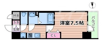 間取図 大阪メトロ中央線/緑橋駅 徒歩8分 2階 1年未満