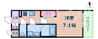 間取図 大阪メトロ中央線/緑橋駅 徒歩8分 2階 建築中