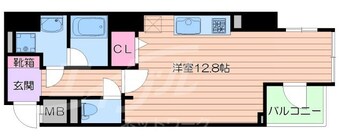 間取図 大阪メトロ四つ橋線/西梅田駅 徒歩3分 7階 築6年