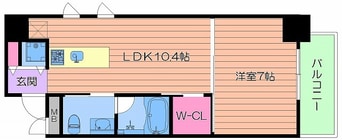 間取図 大阪メトロ堺筋線/北浜駅 徒歩7分 2階 築17年