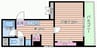 大阪メトロ堺筋線/扇町駅 徒歩4分 7階 築26年 1Kの間取り