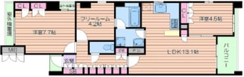 間取図 大阪メトロ谷町線/谷町四丁目駅 徒歩7分 9階 築21年