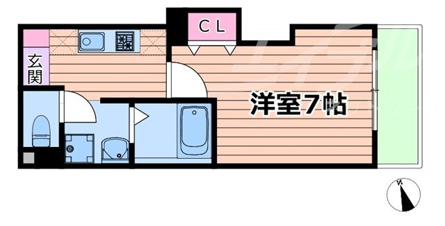 間取り図 おおさか東線/城北公園通駅 徒歩10分 2階 1年未満
