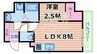 大阪メトロ谷町線/野江内代駅 徒歩11分 9階 建築中 1LDKの間取り