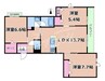学研都市線<片町線>・JR東西線/放出駅 徒歩10分 3階 1年未満 3LDKの間取り