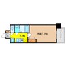 ルミエール野田阪神本館 1Kの間取り