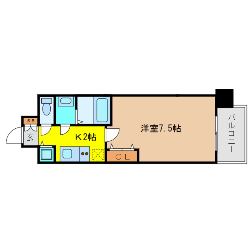間取図 ルミエール野田阪神本館